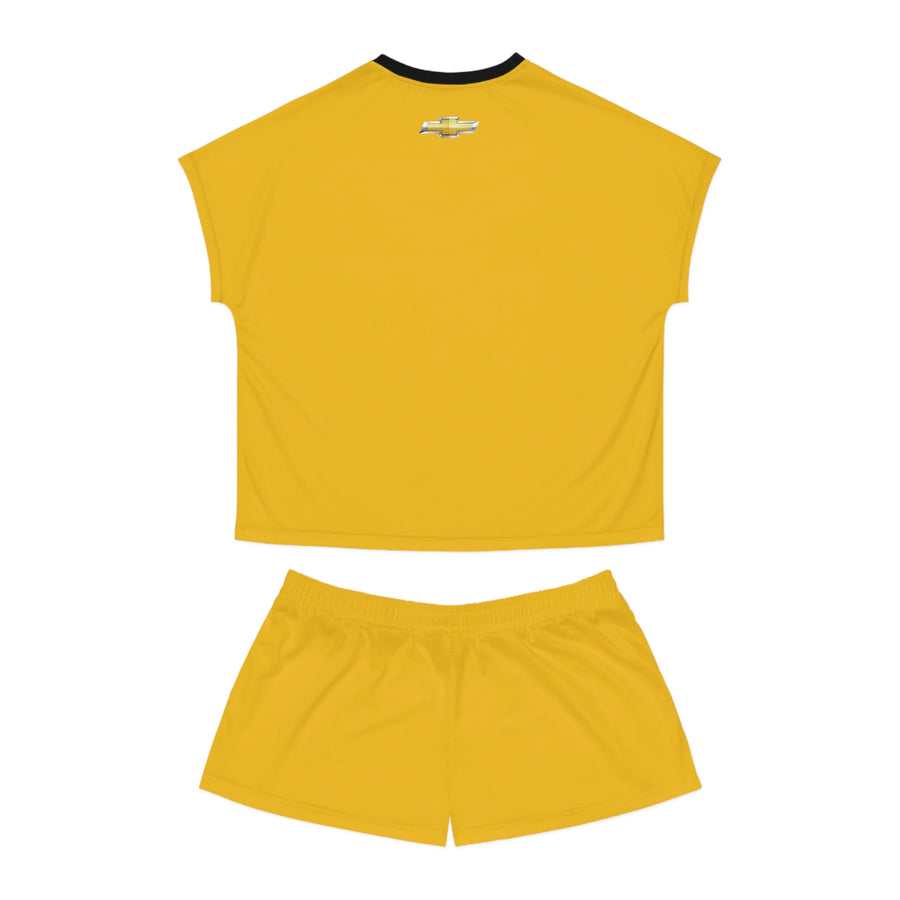 Women's Yellow Chevrolet Short Pajama Set™