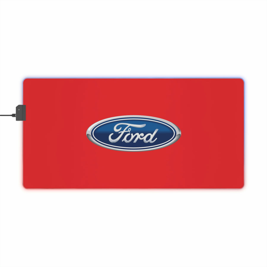 Red Ford LED Gaming Mouse Pad™