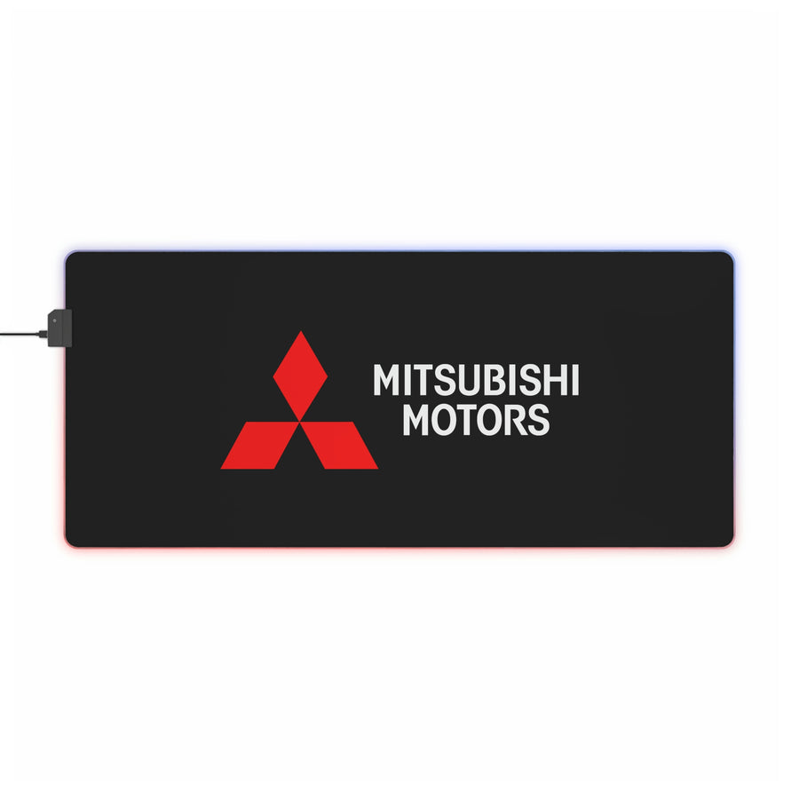 Black Mitsubishi LED Gaming Mouse Pad™