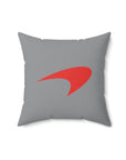 Grey Mclaren Spun Polyester Square Pillow™