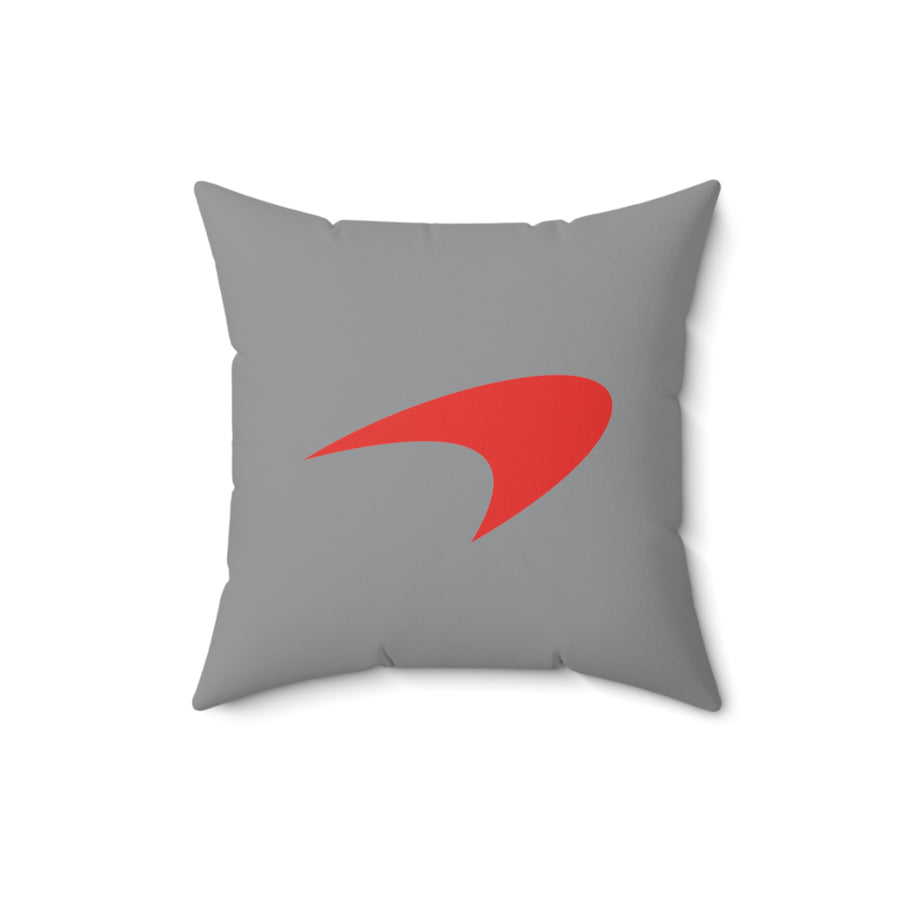 Grey Mclaren Spun Polyester Square Pillow™