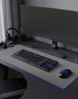 Grey Jaguar LED Gaming Mouse Pad™