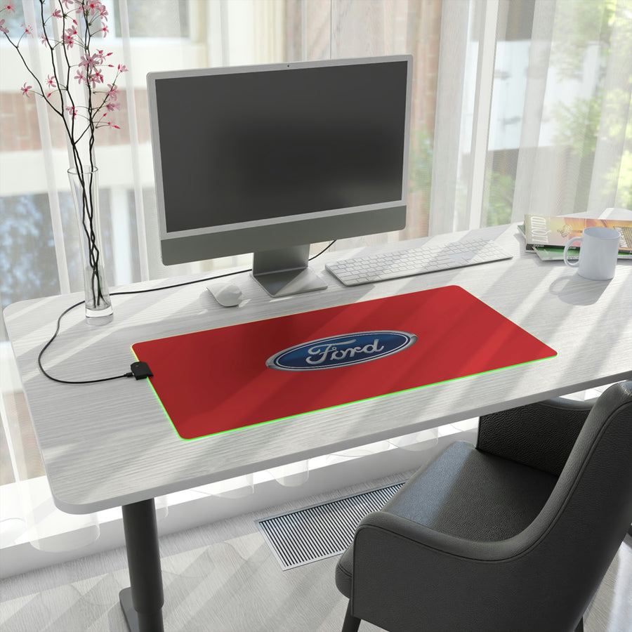 Red Ford LED Gaming Mouse Pad™
