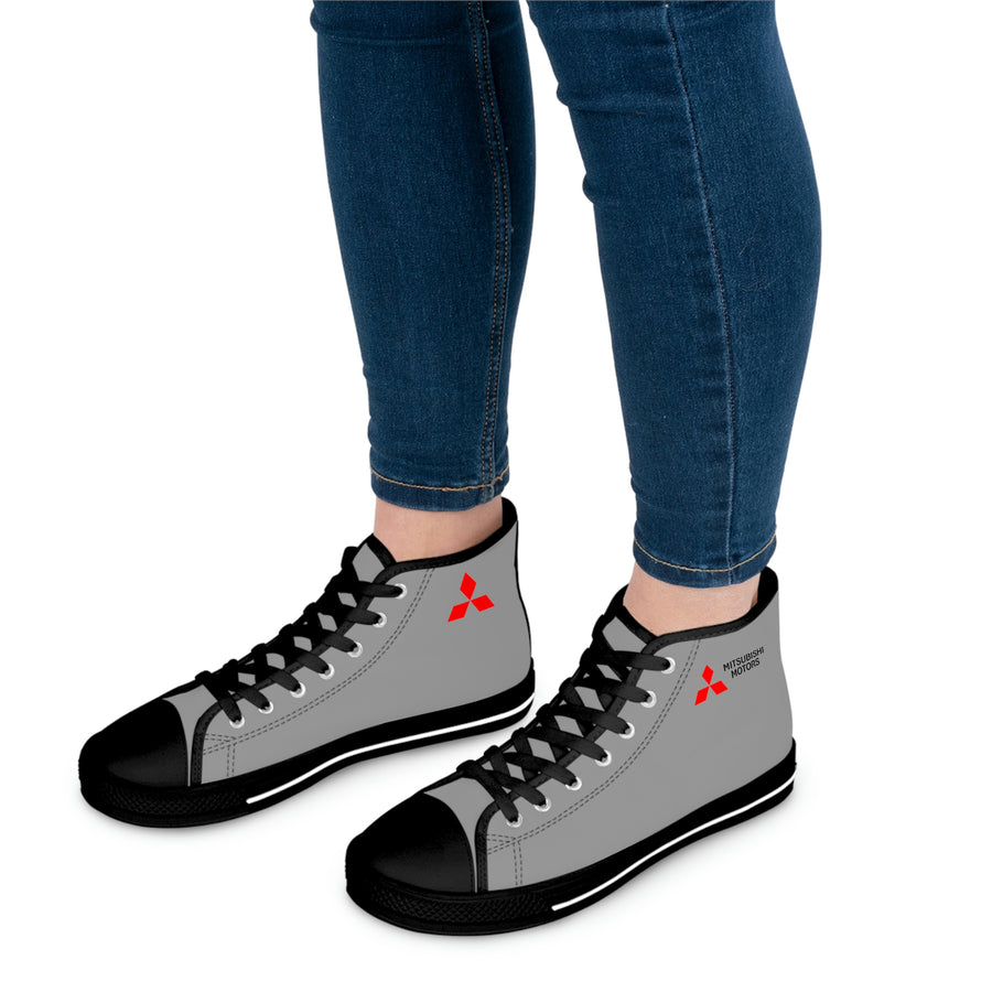 Women's Grey Mitsubishi High Top Sneakers™