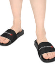 Unisex Black Dodge Slide Sandals™