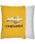 Yellow Chevrolet Spun Polyester pillowcase™