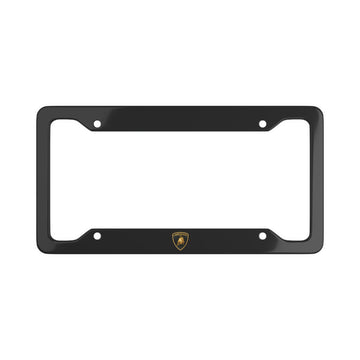 Black Lamborghini License Plate Frame™