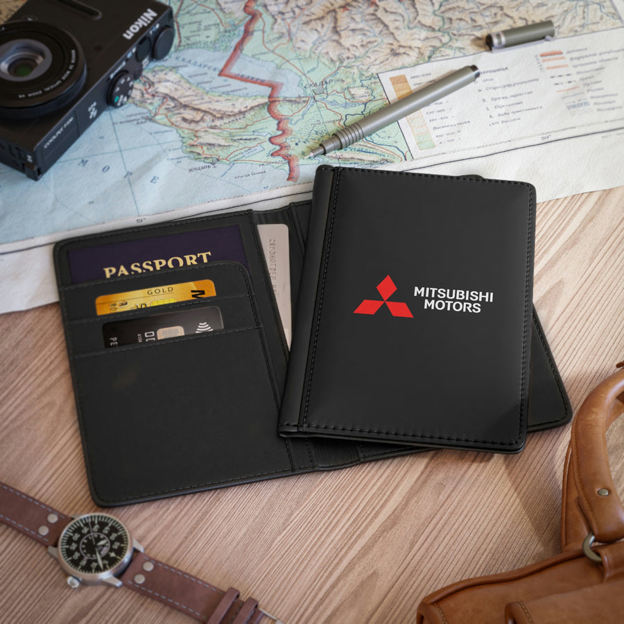 Black Mitsubishi Passport Cover™