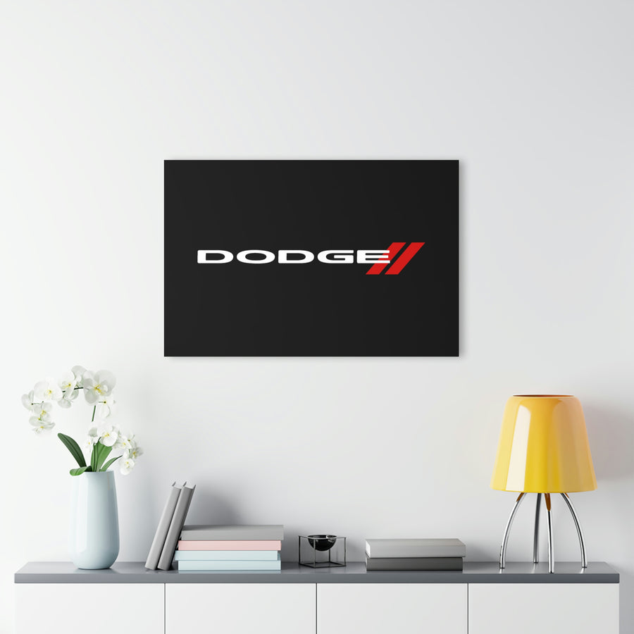 Black Dodge Acrylic Prints (French Cleat Hanging)™