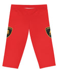 Women's Red Lamborghini Capri Leggings™