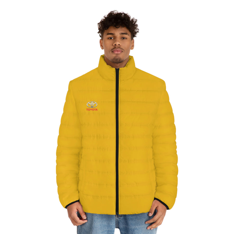 Men's Yellow Toyota Puffer Jacket™