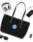 Black Volkswagen Leather Shoulder Bag™