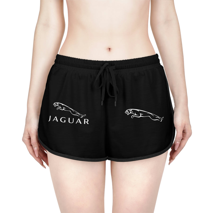 Women's Black Jaguar Relaxed Shorts™