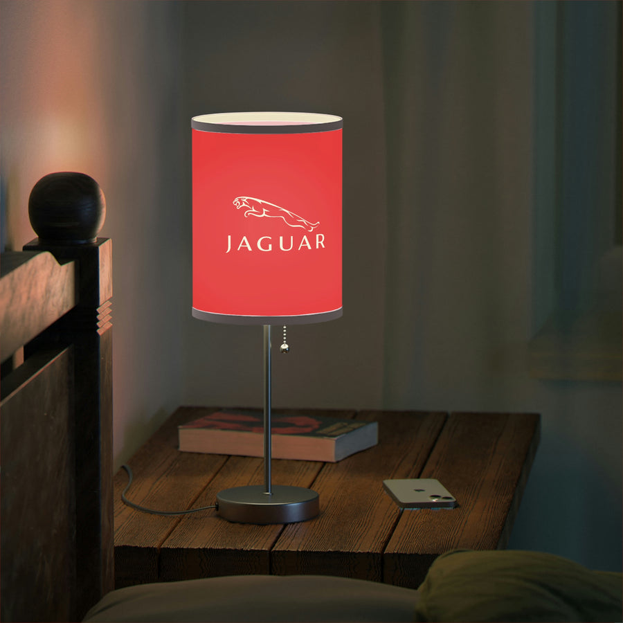 Red Jaguar Lamp on a Stand, US|CA plug™