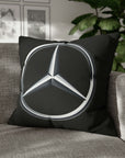 Black Mercedes Spun Polyester Pillowcase™