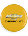 Yellow Chevrolet Button Magnet, Round (10 pcs)™