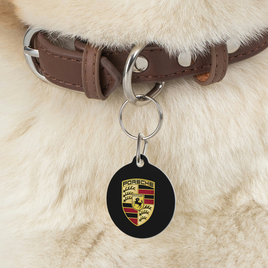 Black Porsche Pet Tag™