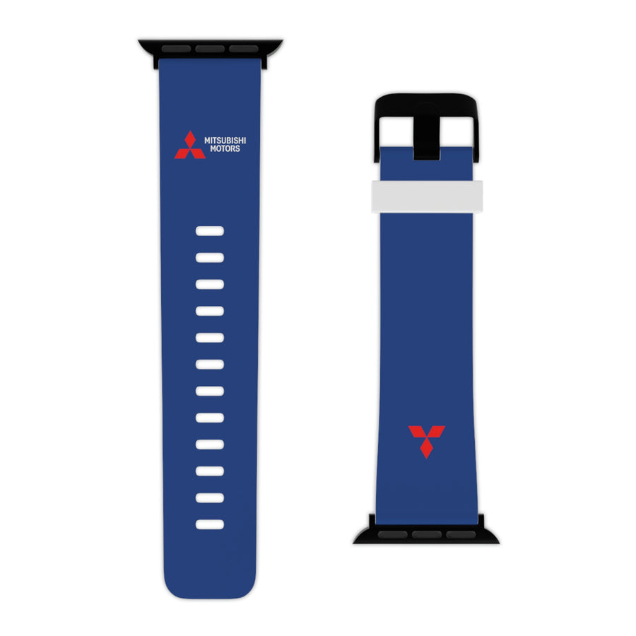 Dark Blue Mitsubishi Watch Band for Apple Watch™