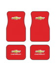 Red Chevrolet Car Mats (Set of 4)™