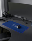 Dark Blue Jaguar LED Gaming Mouse Pad™