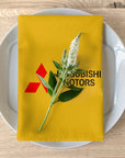 Yellow Mitsubishi Table Napkins (set of 4)™