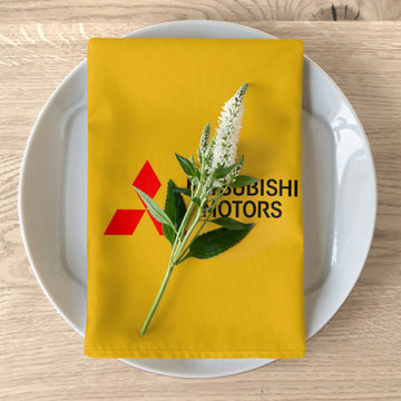 Yellow Mitsubishi Table Napkins (set of 4)™