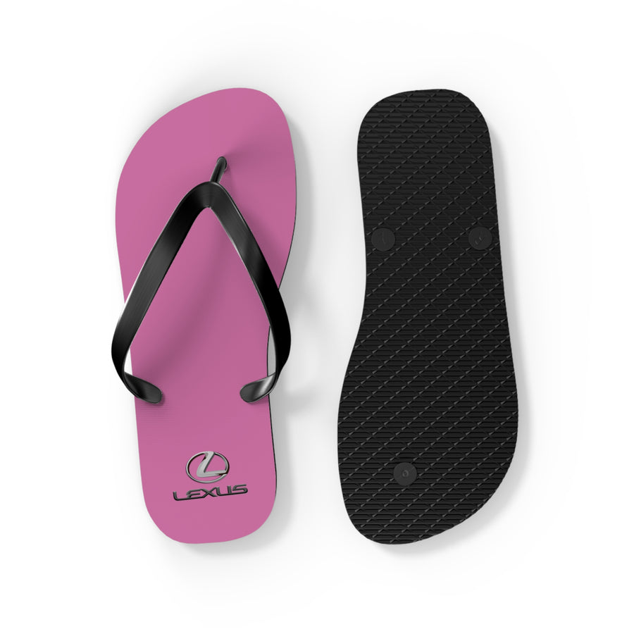 Unisex Light Pink Lexus Flip Flops™