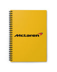 Yellow McLaren Spiral Notebook - Ruled Line™