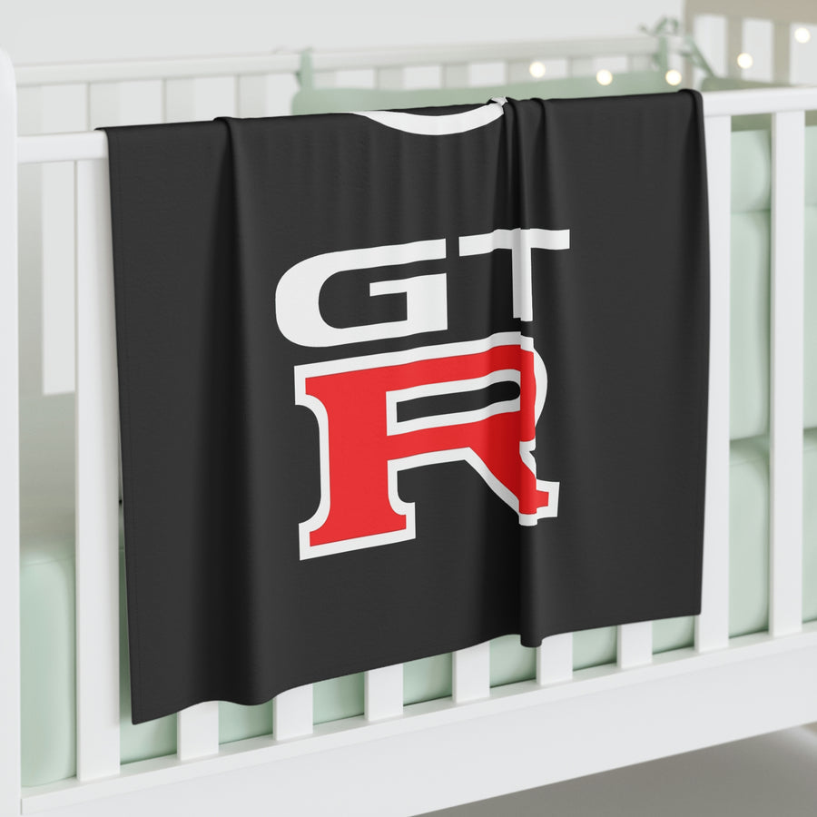 Black Baby Nissan GTR Swaddle Blanket™