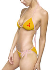 Women's Yellow Mitsubishi Bikini Swimsuit™