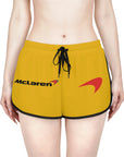 Women's Yellow Mclaren Relaxed Shorts™