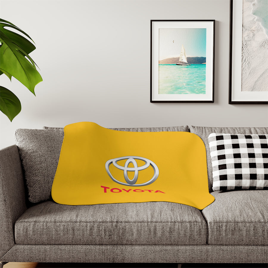 Yellow Toyota Sherpa Blanket™