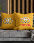 Yellow Toyota Spun Polyester pillowcase™