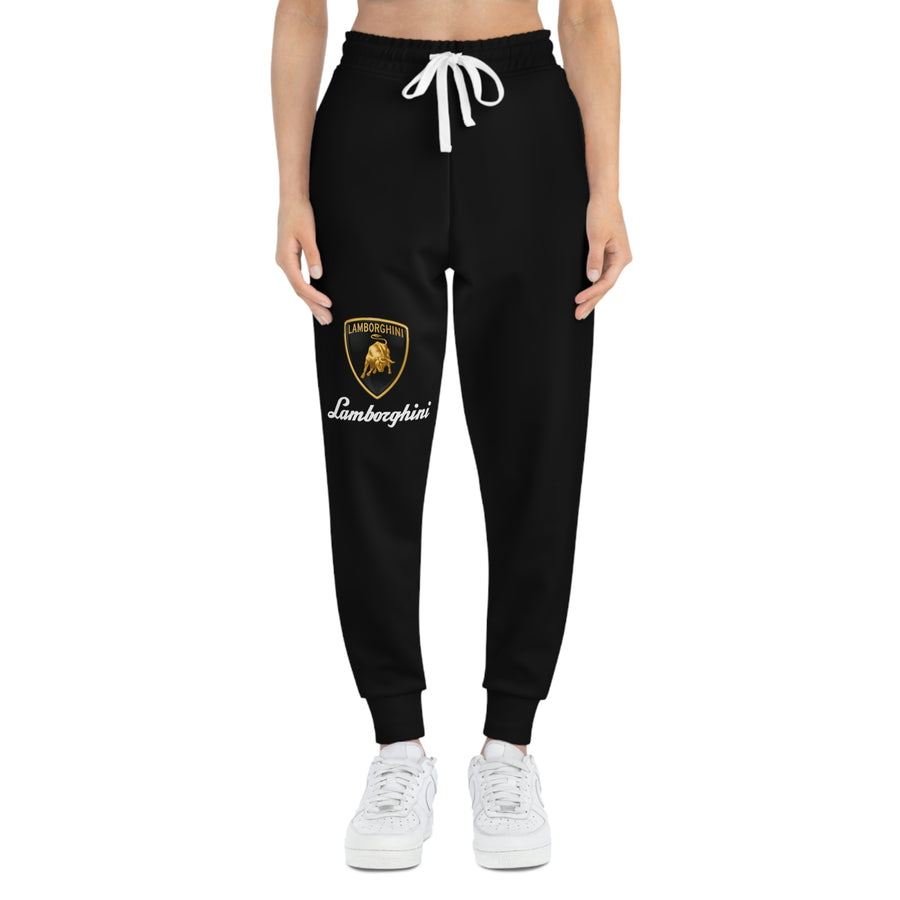 Unisex Black Lamborghini Joggers™