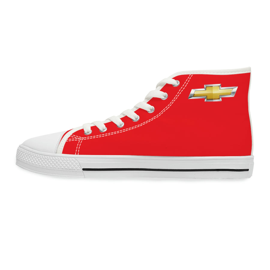 Women's Red Chevrolet High Top Sneakers™