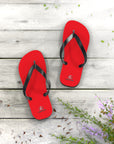 Unisex Red Lexus Flip Flops™