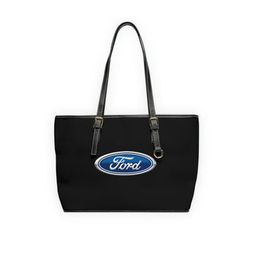Black Ford Leather Shoulder Bag™