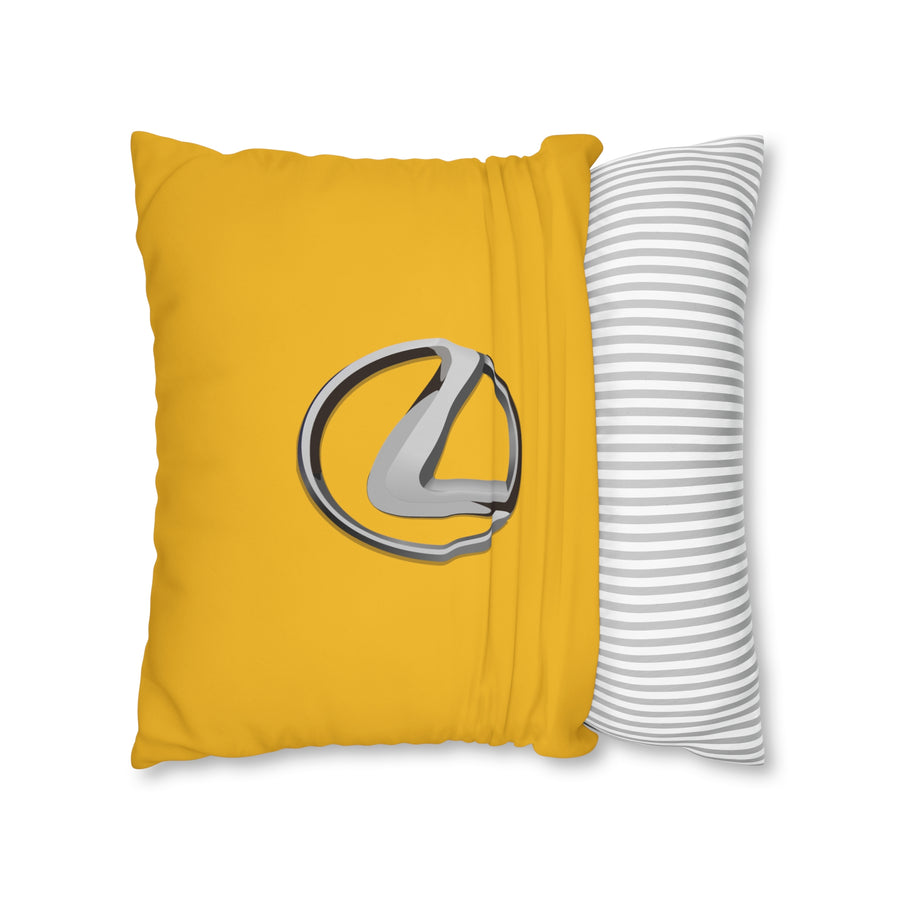 Yellow Lexus Spun Polyester pillowcase™