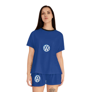 Women's Dark Blue Volkswagen Short Pajama Set™