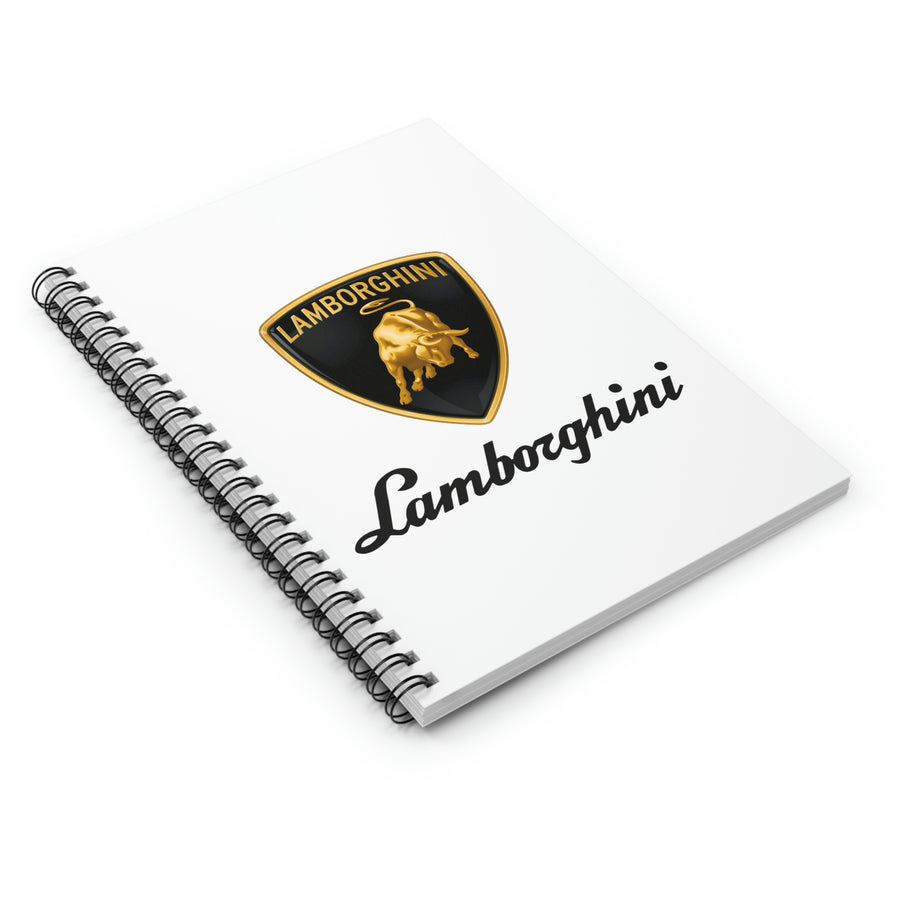 Lamborghini Spiral Notebook - Ruled Line™