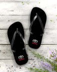 Unisex Black Toyota Flip Flops™