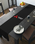 Black Mitsubishi Table Runner (Cotton, Poly)™