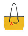 Yellow Mitsubishi Leather Shoulder Bag™