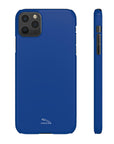 Dark Blue Jaguar Snap Cases™