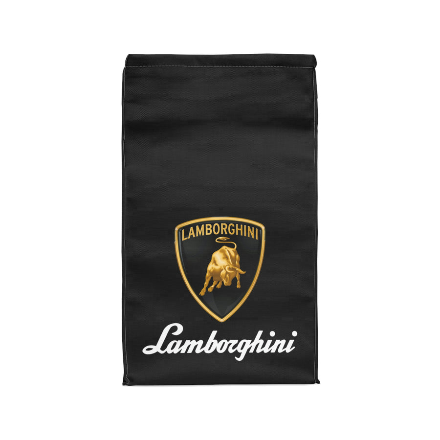 Black Lamborghini Polyester Lunch Bag™