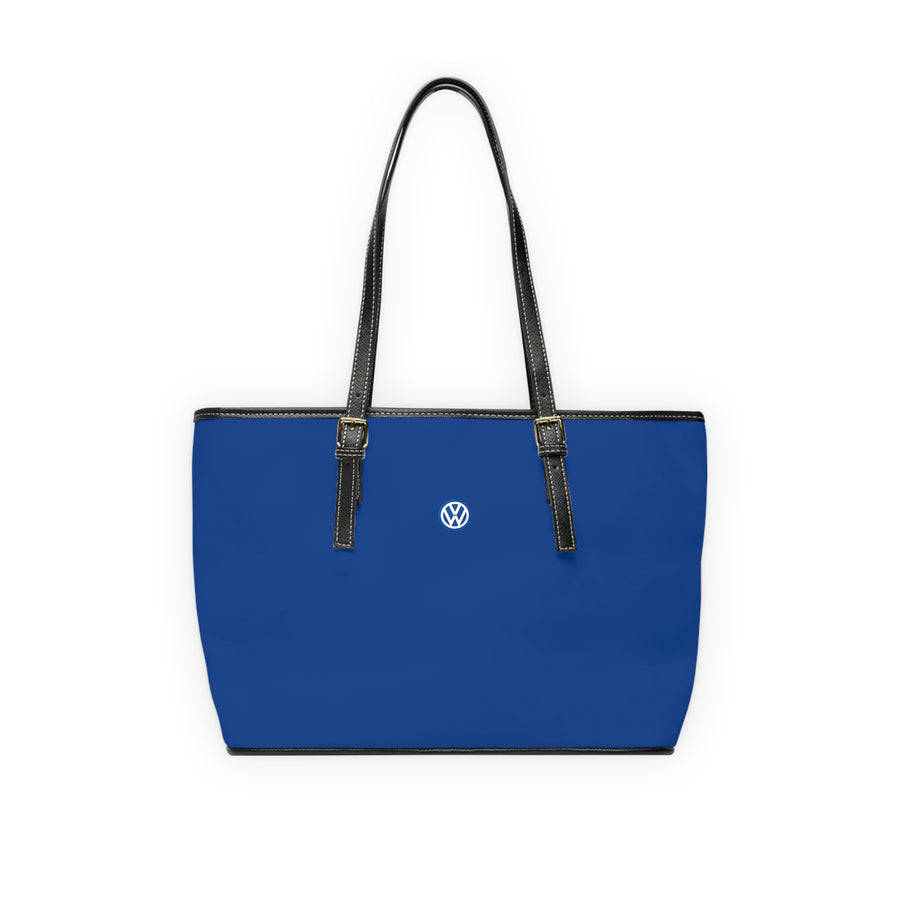 Dark Blue Volkswagen Leather Shoulder Bag™