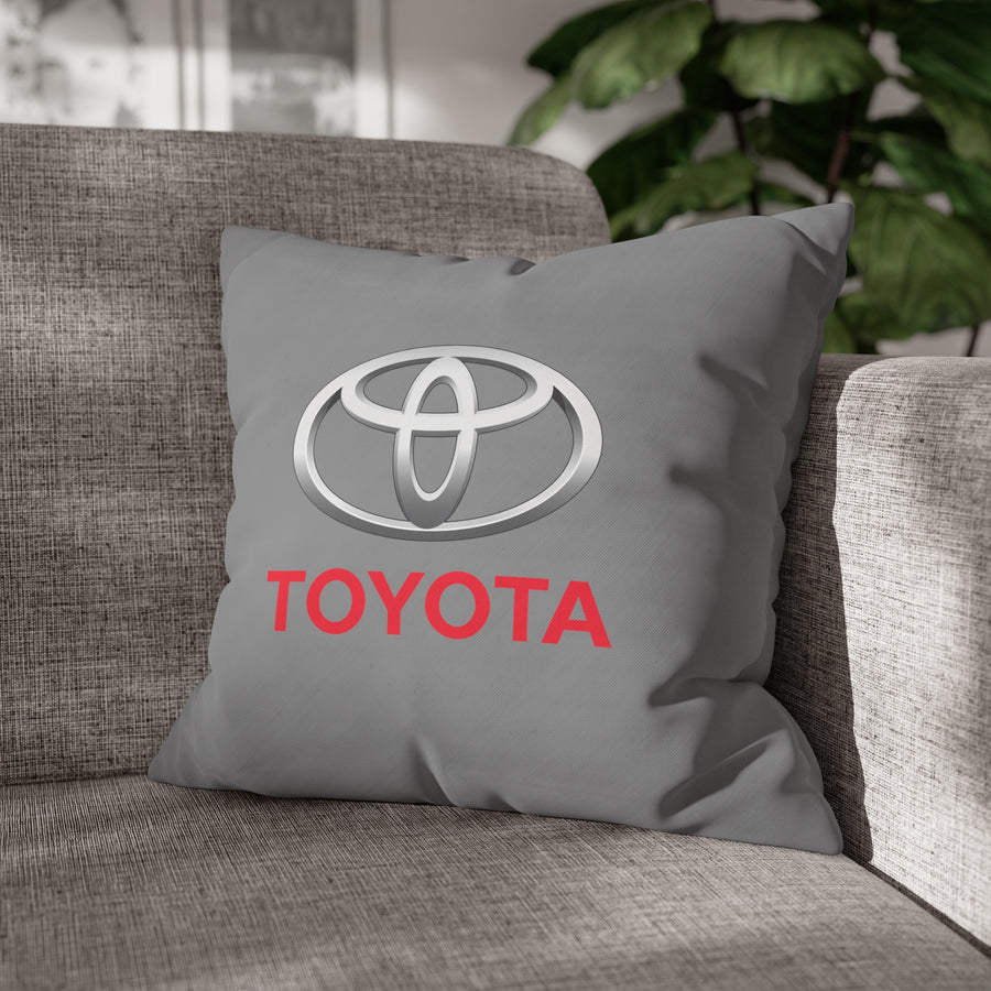 Grey Toyota Spun Polyester pillowcase™