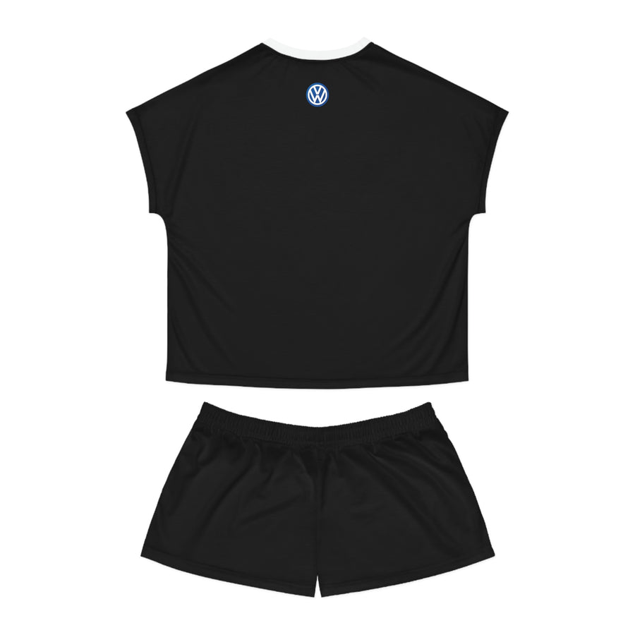 Women's Black Volkswagen Short Pajama Set™