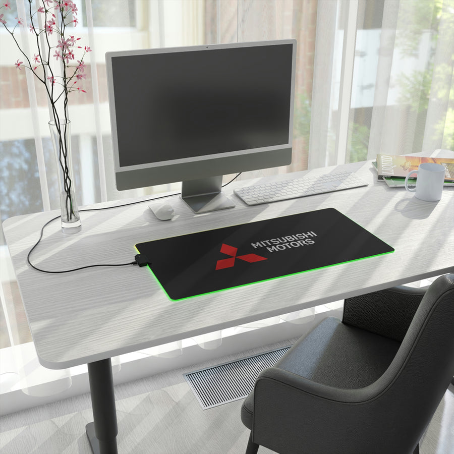 Black Mitsubishi LED Gaming Mouse Pad™