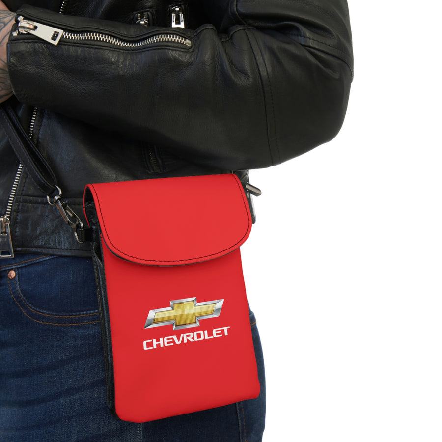 Red Chevrolet Small Cell Phone Wallet™